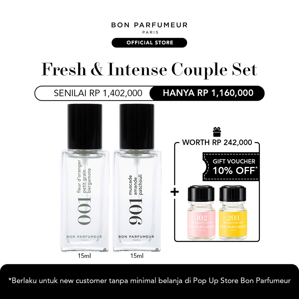 Fresh & Intense Couple Set