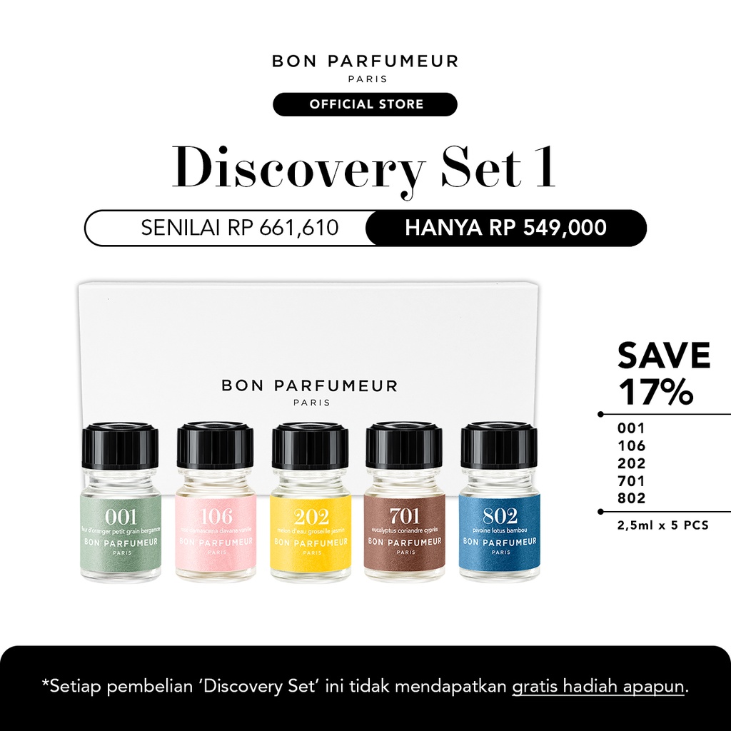 Discovery Gift Set 1 5 x 2.5ml