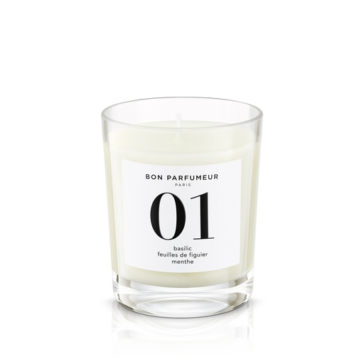 [BPBOUG180G01] Candle Bougie 01 180g